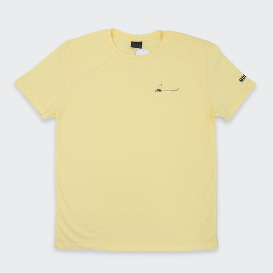 Camiseta Amarilla pastel